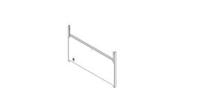 Versterking 400x600 Aluminium