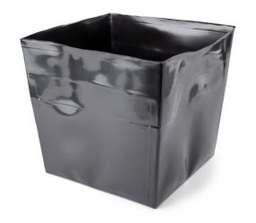Inlay plantbak 400x400 Zwart plastic LDPE