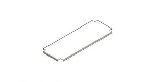 Tussenbodem 250x400 Aluminium