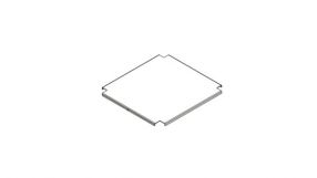 Tussenbodem 400x400 Aluminium