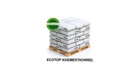 Ecotop koemestkorrel volle pallet, 40 stuks a 25 kg