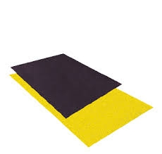 Loopplaat Zwart 1200 mm x 1200 mm
